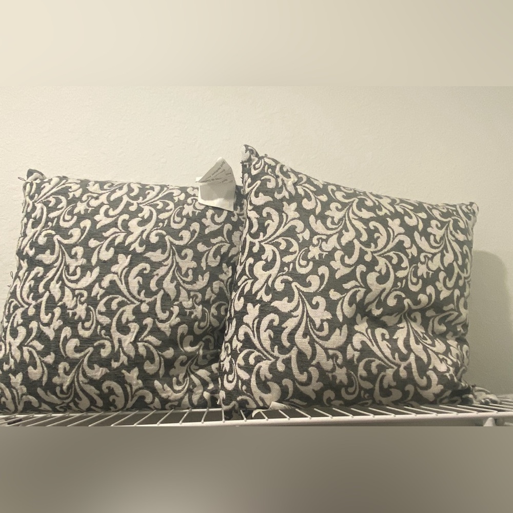 Throw Pillows (2) Brand New.